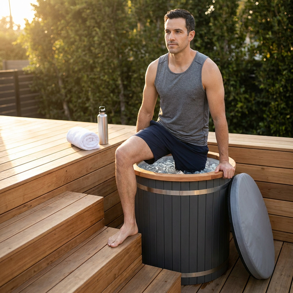 Cold Therapy 1 Person Ice Bath 118 Gallon Cold Plunge 37.5" X 33.25"
